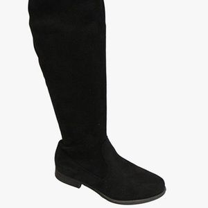 Knee High Velvet Boots